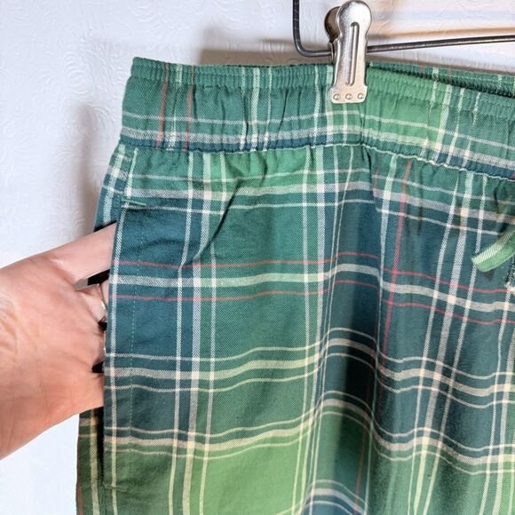 Life is Good Mens XL Green Plaid Flannel Pajama Pants - Picture 5 of 8
